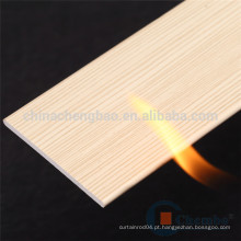 Hotsale design cortinas de madeira falsas a prova de fogo de 50mm